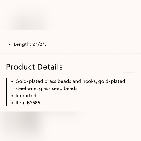 J Crew Factory Glass Bead Hoop Earrings Multi Color - Picture 2 of 2